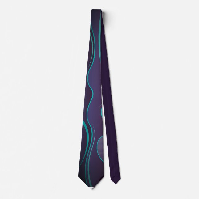 Dream Vågar Necktie Slips (Framsida)