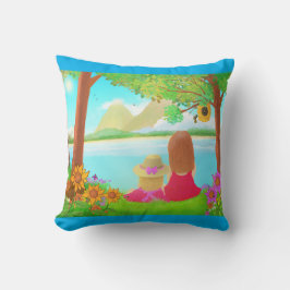 Dream View Throw Pillow Kudde