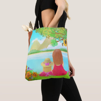 Dream View Tote Bag Tygkasse