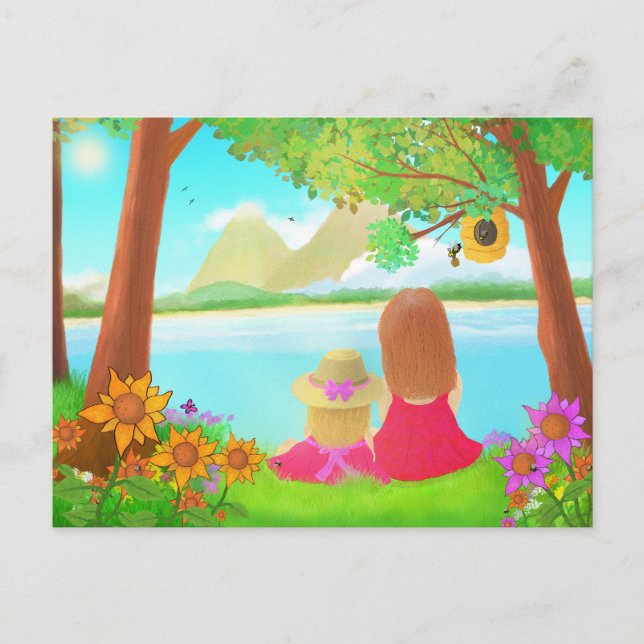 Dream View-vyvyvykort Vykort (Framsida)