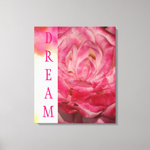 DREAM Watercolor Canvas Wrap
