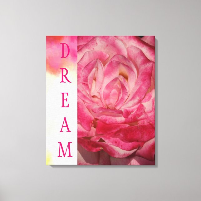 DREAM Watercolor Canvas Wrap (Framsida)