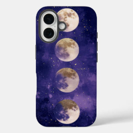 Dream Watercolor Måne Phase Phone Case