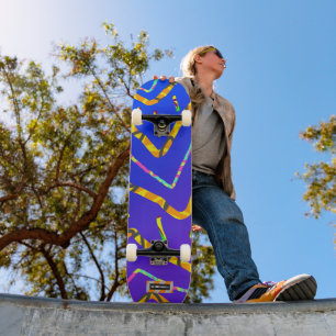 Dream Wave Festival - California Tiger Mini Skateboard Bräda 18,5 Cm