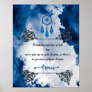 Dream Weaver-utskrift, värde Poster Pappert (proje