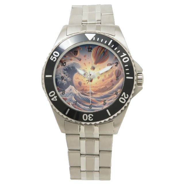 Dream Weavers resa: Fantasy Luftballongs Armbandsur (Framsida)