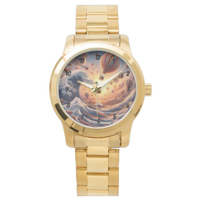 Dream Weavers resa: Fantasy Luftballongs Armbandsur (Framsida)