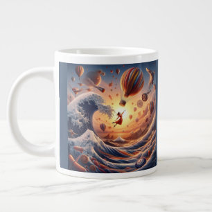 Dream Weavers resa: Fantasy Luftballongs Jumbo Mugg