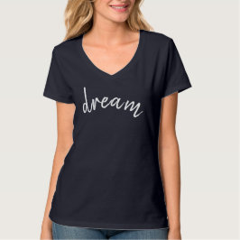 Dream Women's Hanes Nano V-Nacke T-Shirt