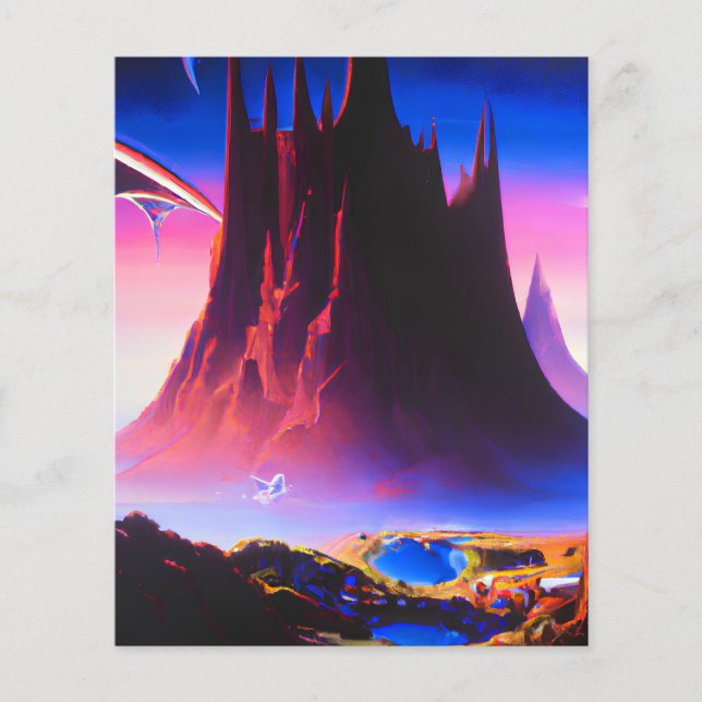 Dream World Oljemålning Flygblad (Framsidan)