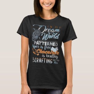 Dream World Patternated Papprare Free Chocolate Cr T Shirt