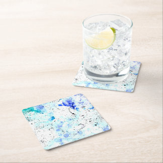 DreamAbstract BlueArt  Underlägg Papper Kvadrat