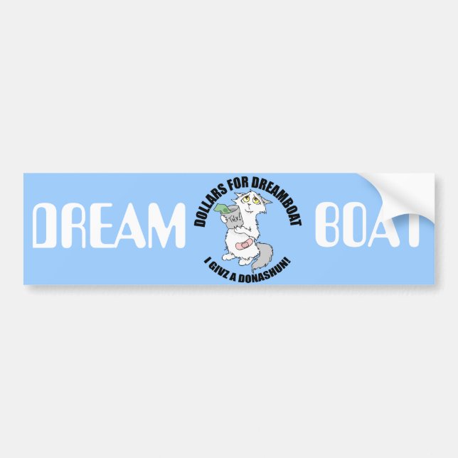 Dreamboat - dollar för den Dreamboat bildekalet Bildekal (Framsidan)
