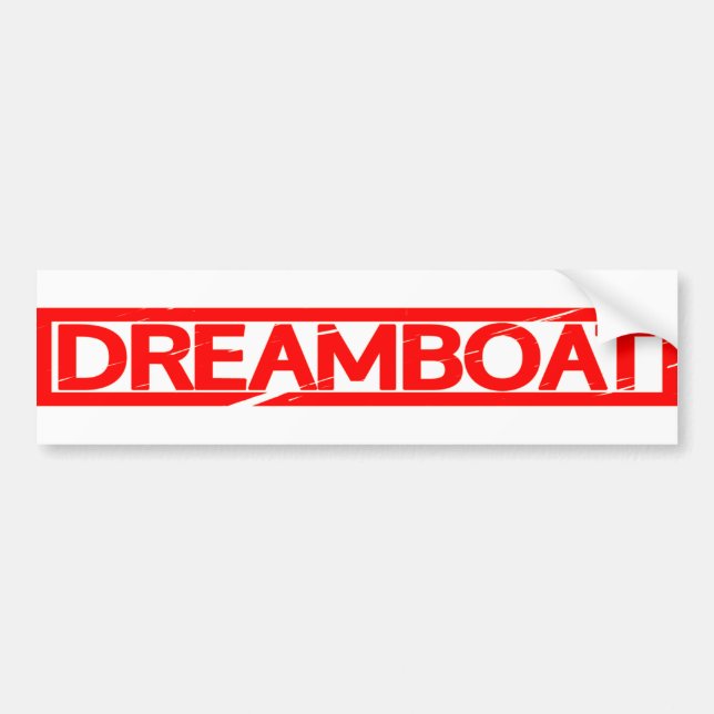 Dreamboat Frimärke Bildekal (Framsidan)
