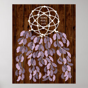 Dreamcatcher -100 Namnteckning Guest Bok Alternati Poster
