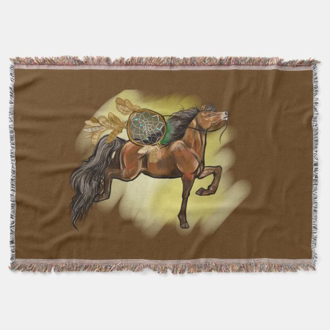 Dreamcatcher Bay Horse Filt (Framsidan)