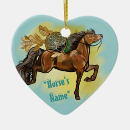 Dreamcatcher Bay Horse Julgransprydnad Keramik
