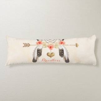 Dreamcatcher Boho Chic Body Pillow Monogrammad Kroppskudde