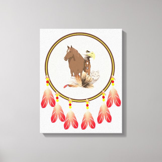 Dreamcatcher Canvastryck (Framsida)