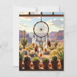 Dreamcatcher, Desert Canyons, Cacti Vykort