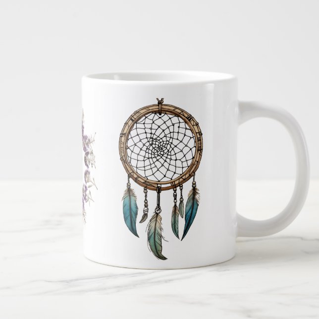 Dreamcatcher Design Mugg Jumbo Mugg (Höger)