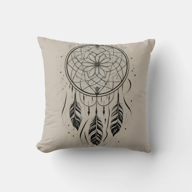 Dreamcatcher Dreams: Sweet Dreams hela natten Long Kudde (Framsida)