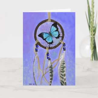Dreamcatcher hälsningkort kort