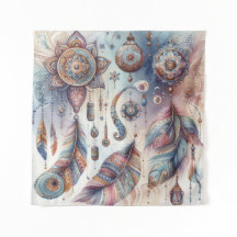 Dreamcatcher i ett Bohemiskt tema