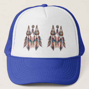 Dreamcatcher i ett Bohemiskt tema Keps