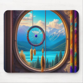 Dreamcatcher i Windows: Att bortse från bergen Musmatta