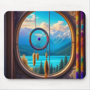 Dreamcatcher i Windows: Att bortse från bergen Musmatta
