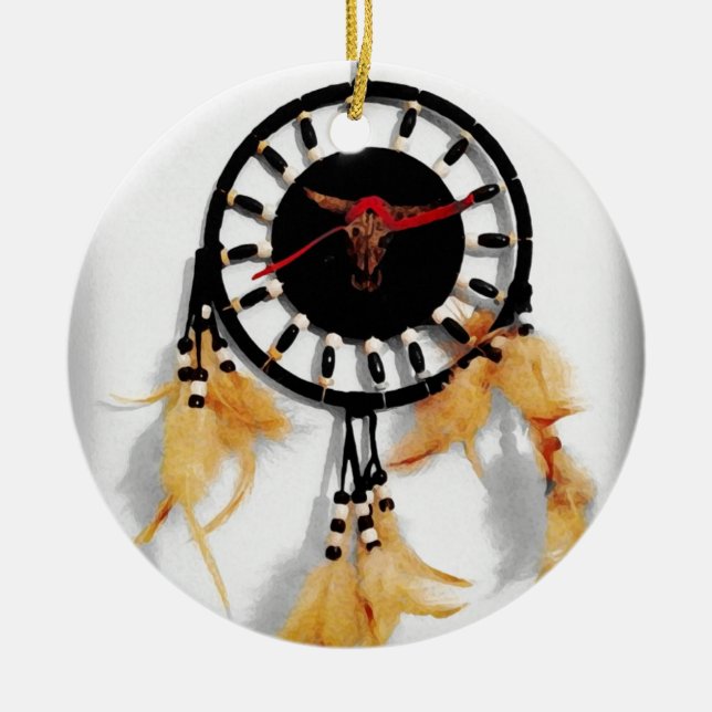 Dreamcatcher Julgransprydnad Keramik (Framsidan)