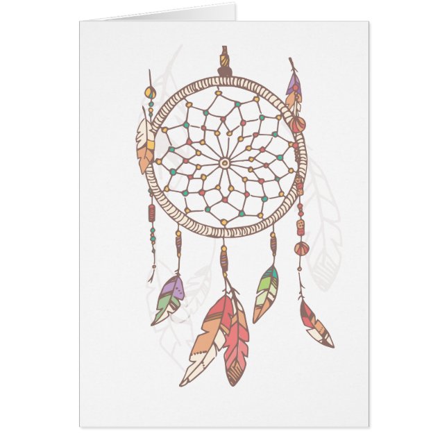 Dreamcatcher kort (Framsidan)