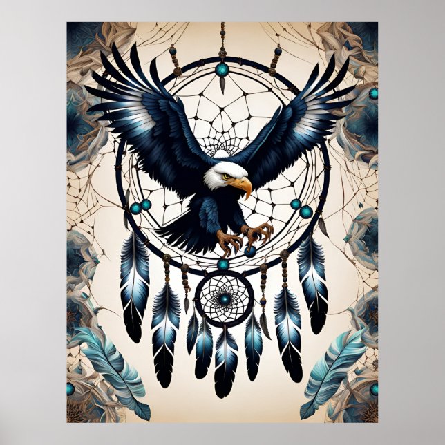 Dreamcatcher Native American Poster (Framsidan)
