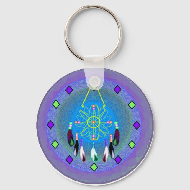 Dreamcatcher-nyckelkedjor Nyckelring (Framsida)
