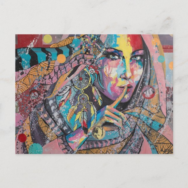 DreamCatcher PostCard Vykort (Framsida)