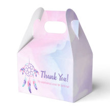 Dreamcatcher rosa lila teal barns födelsedag party