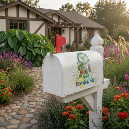Dreamcatcher stäng postlådededededekalk klistermärken