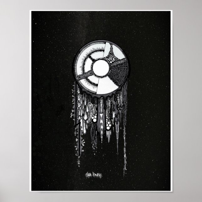 Dreamcatcher - Starry Background Poster (Framsidan)