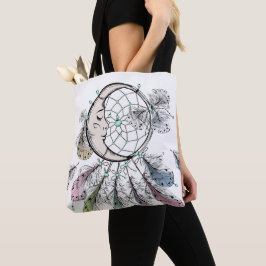 Dreamcatcher tote bags tygkasse