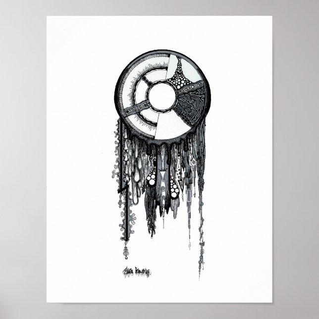 Dreamcatcher - vit bakgrund poster (Framsidan)