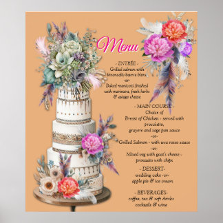 Dreamcatchers i ett bohemskt tema poster