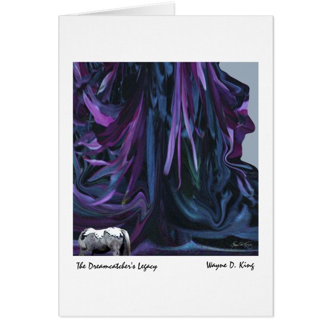 Dreamcatcher'sens legat hälsningskort (Framsidan)