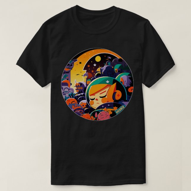 Dreamer 3 t shirt (Design framsida)
