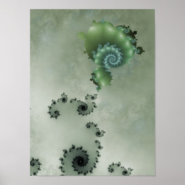 Dreamer-Abstrakten Fractal Poster (Framsidan)