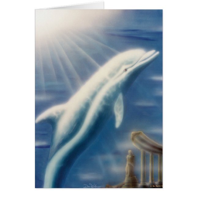 Dreamer AVaken Hälsningskort (Framsidan)