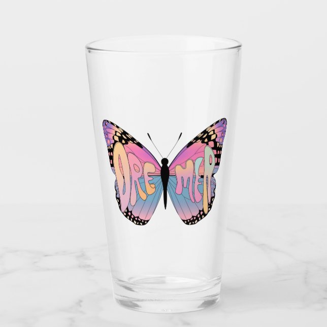 Dreamer Butterfly Vibes Glaskopp (Framsida)