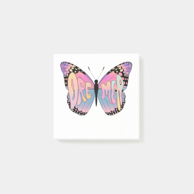 Dreamer Butterfly Vibes Post-it Block (Framsida)