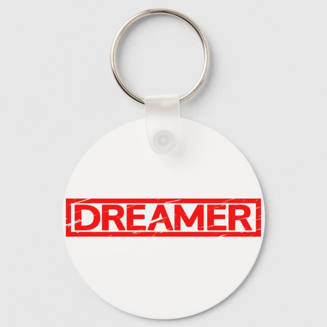 Dreamer Frimärke Nyckelring (Framsida)