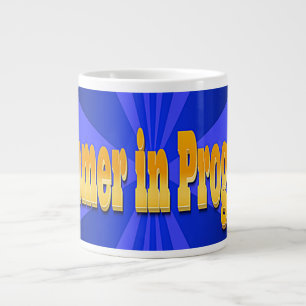 Dreamer i Progress Jumbo Coffee Mugg